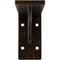 Ekena Millwork Embrey Steel Bracket, Antiqued Bronze 2"W x 8"D x 4 1/4"H BKTM02X08X04EBABZ - alternate 3